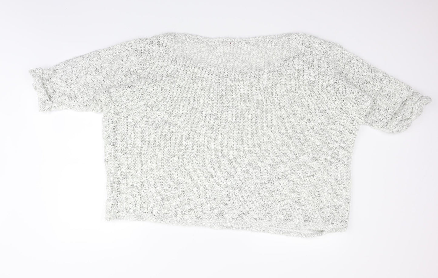 YOURS  Womens White   Henley Jumper Size 22