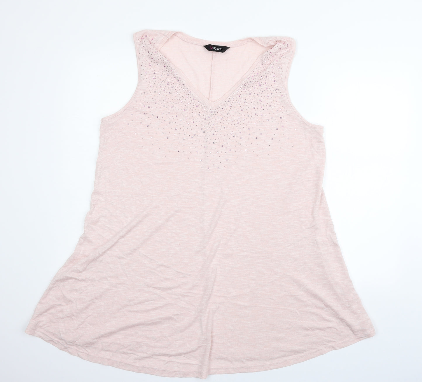 YOURS  Womens Pink   Pullover Jumper Size XL