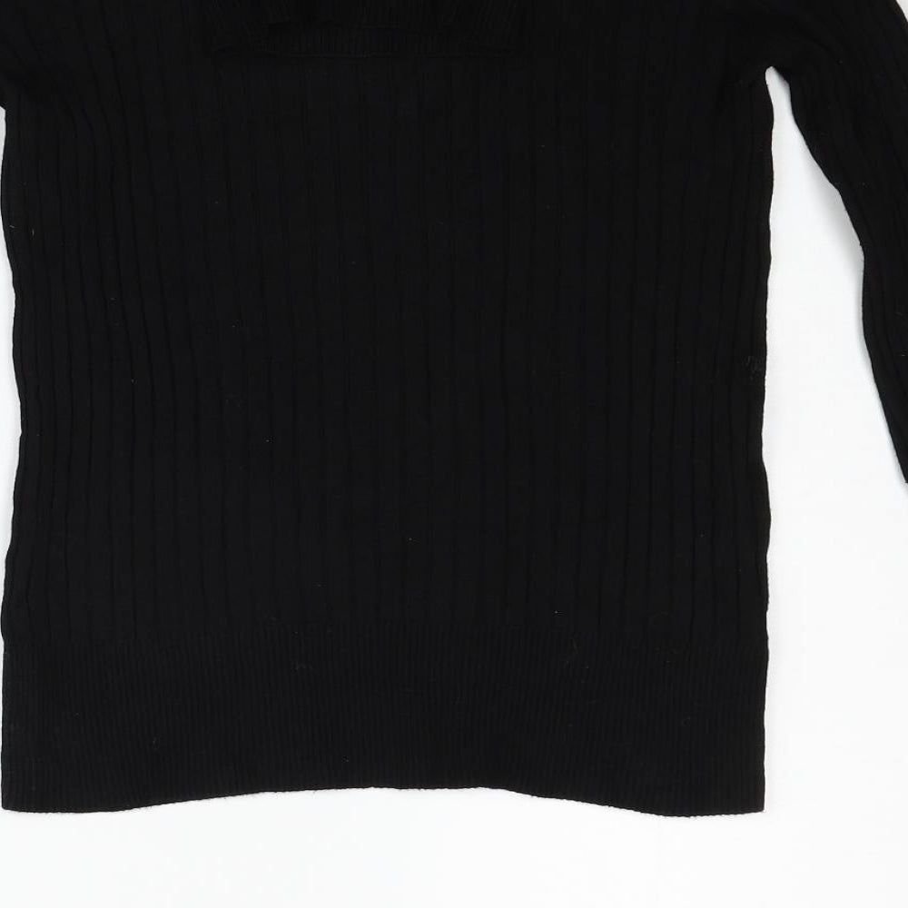 F&F Womens Black   Pullover Jumper Size 12