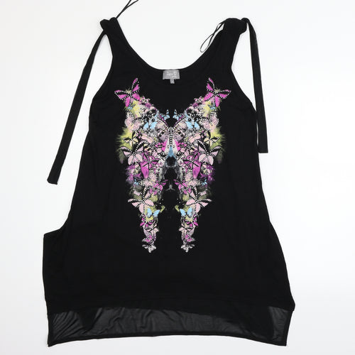 lottie loves Womens Black   Fit & Flare  Size M