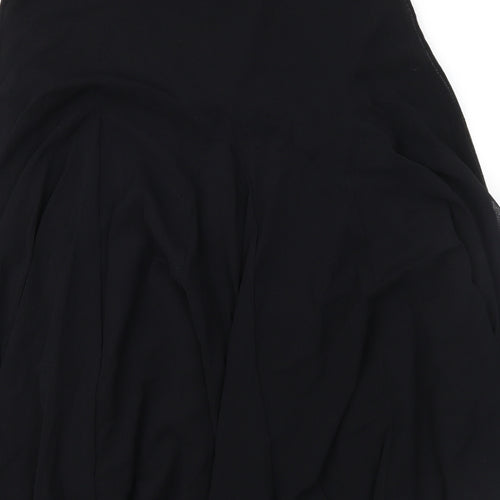 Marks and Spencer Womens Black   Flare Skirt Size 12