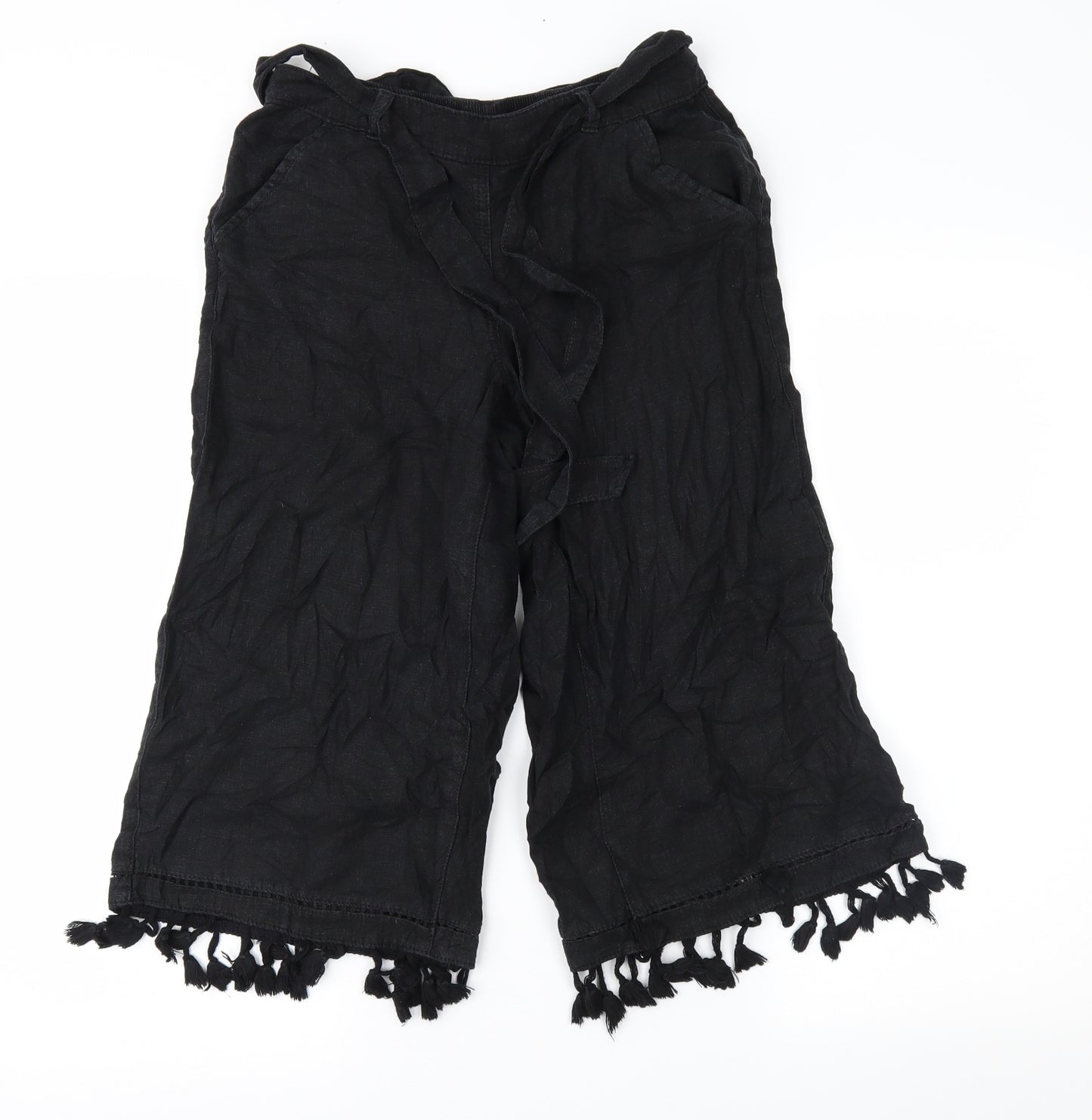 George Womens Black   Chino Shorts Size 8