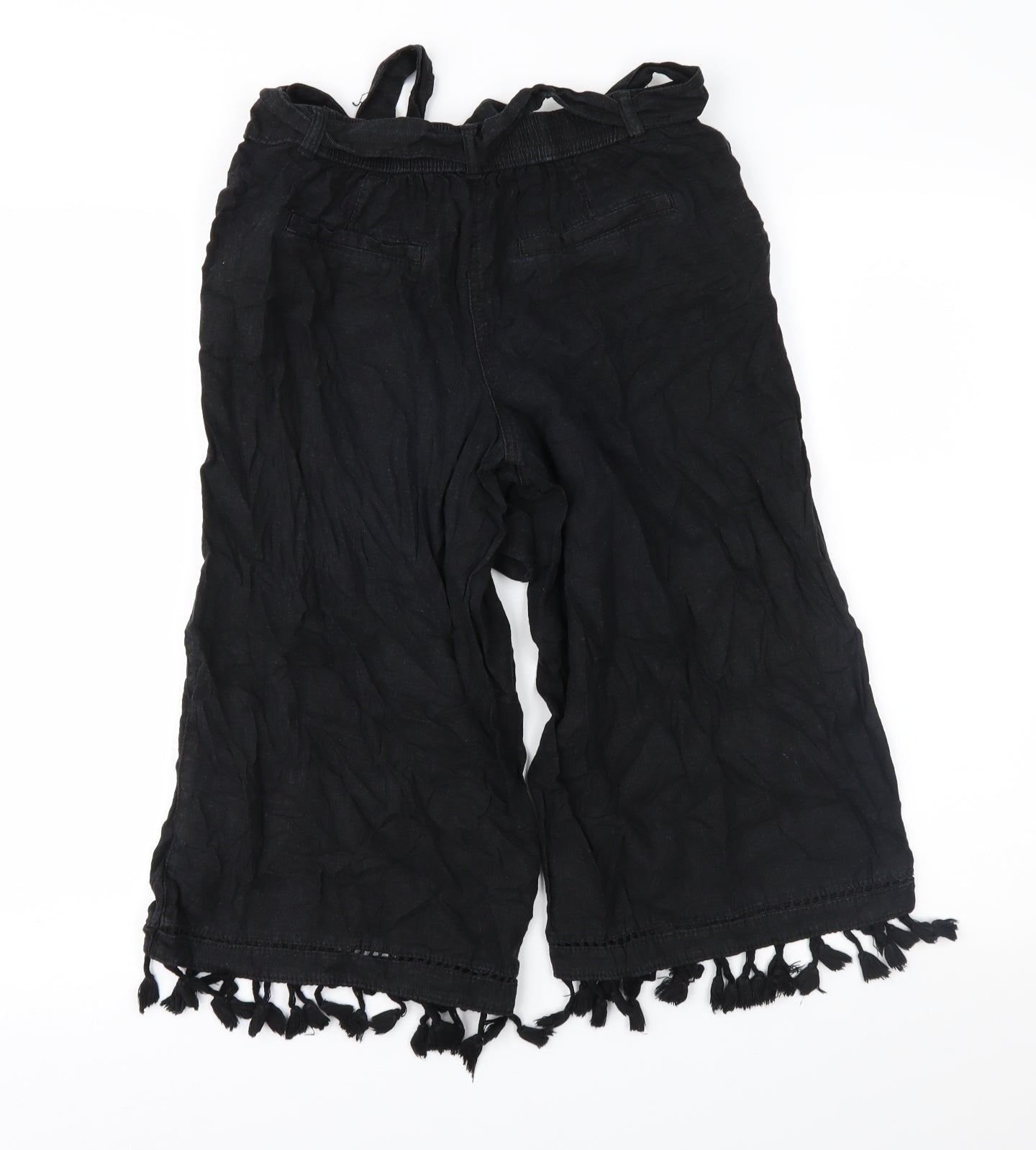 George Womens Black   Chino Shorts Size 8