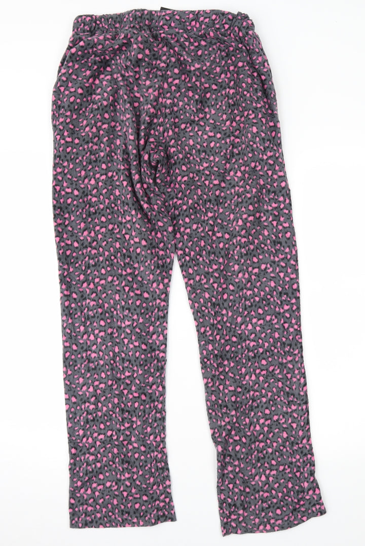 NEXT Womens Grey Animal Print Lounge Pants Size S