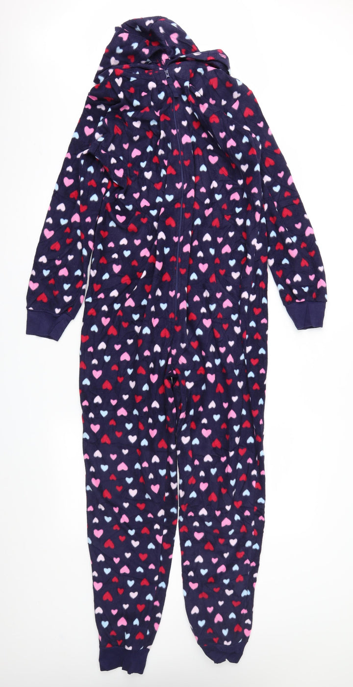 Matalan Womens Blue Geometric One Piece Size 8