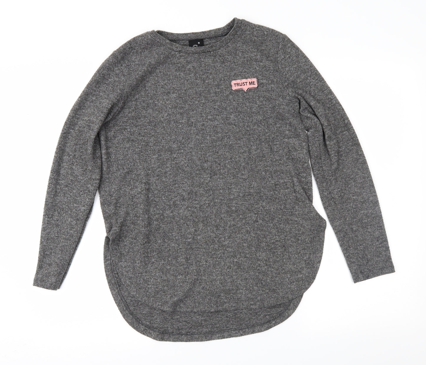 Sinsay Womens Grey   Pullover Jumper Size S