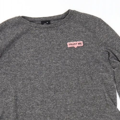 Sinsay Womens Grey   Pullover Jumper Size S