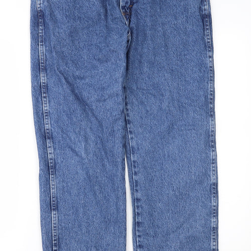 Rustler Mens Blue  Denim Straight Jeans Size 33 in L30 in