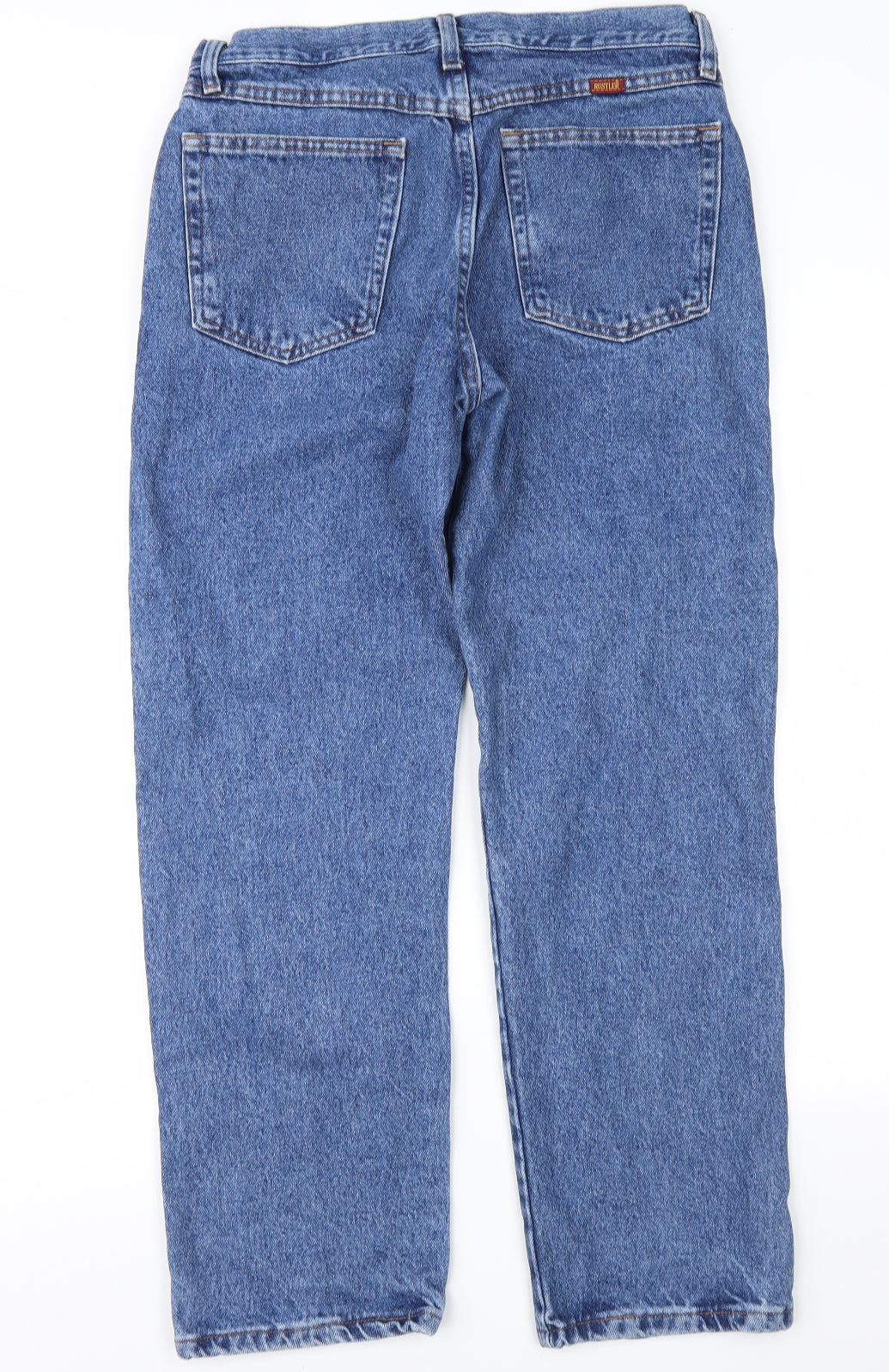 Rustler Mens Blue  Denim Straight Jeans Size 33 in L30 in