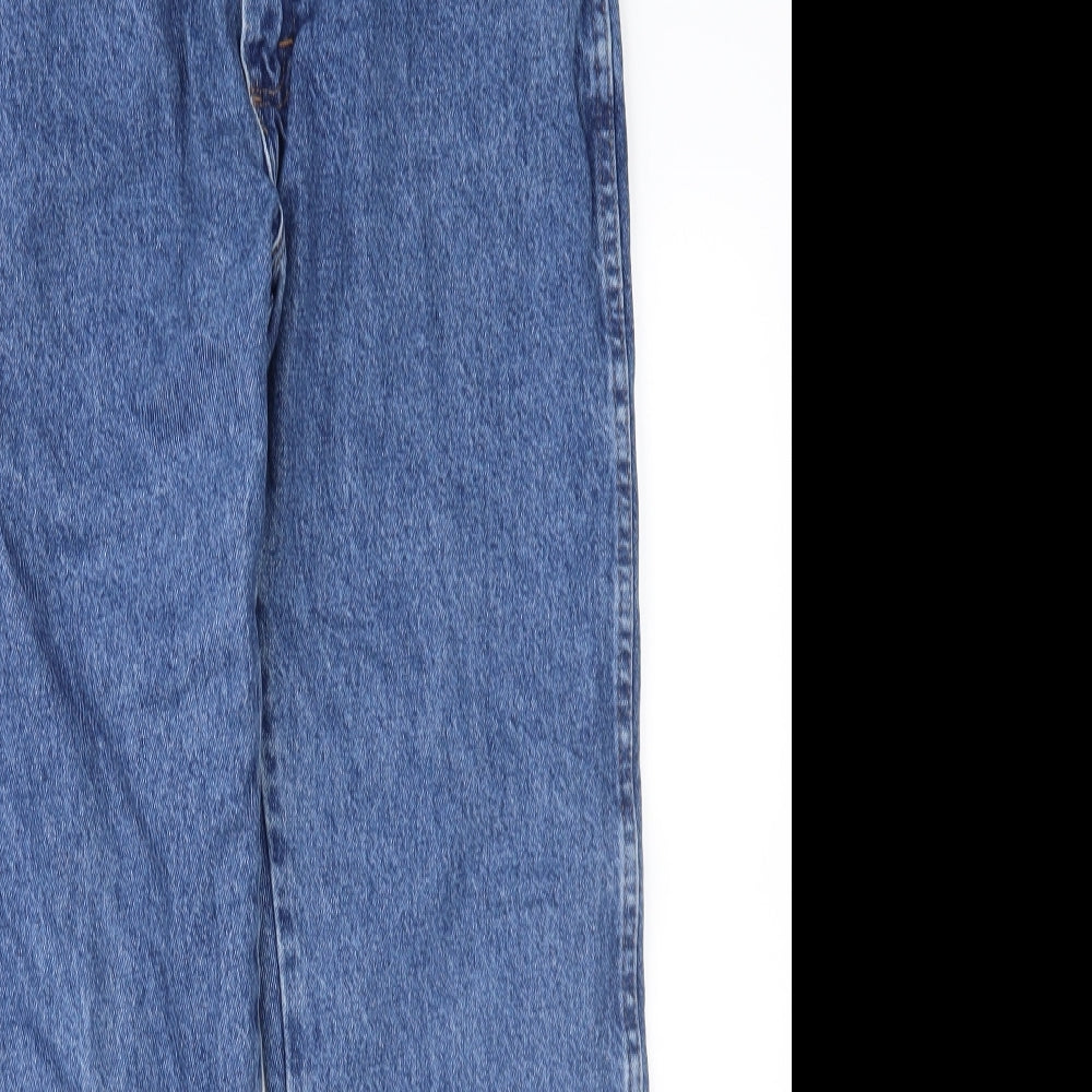 Rustler Mens Blue  Denim Straight Jeans Size 33 in L30 in