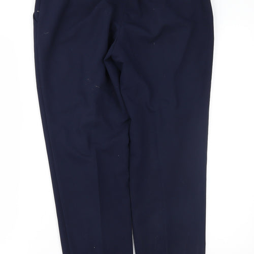 Dorothy Perkins Womens Blue   Trousers  Size 10 L27 in