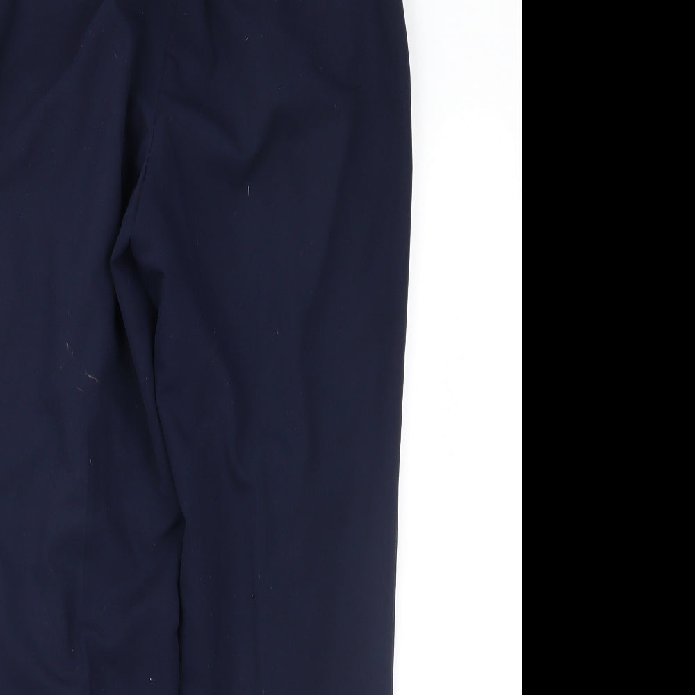 Dorothy Perkins Womens Blue   Trousers  Size 10 L27 in