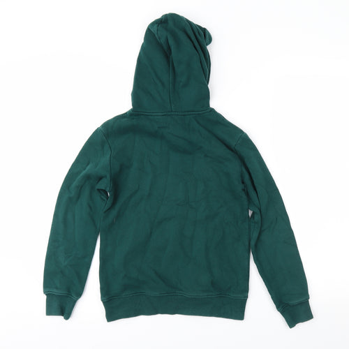 H&M Boys Green   Pullover Hoodie Size 9-10 Years