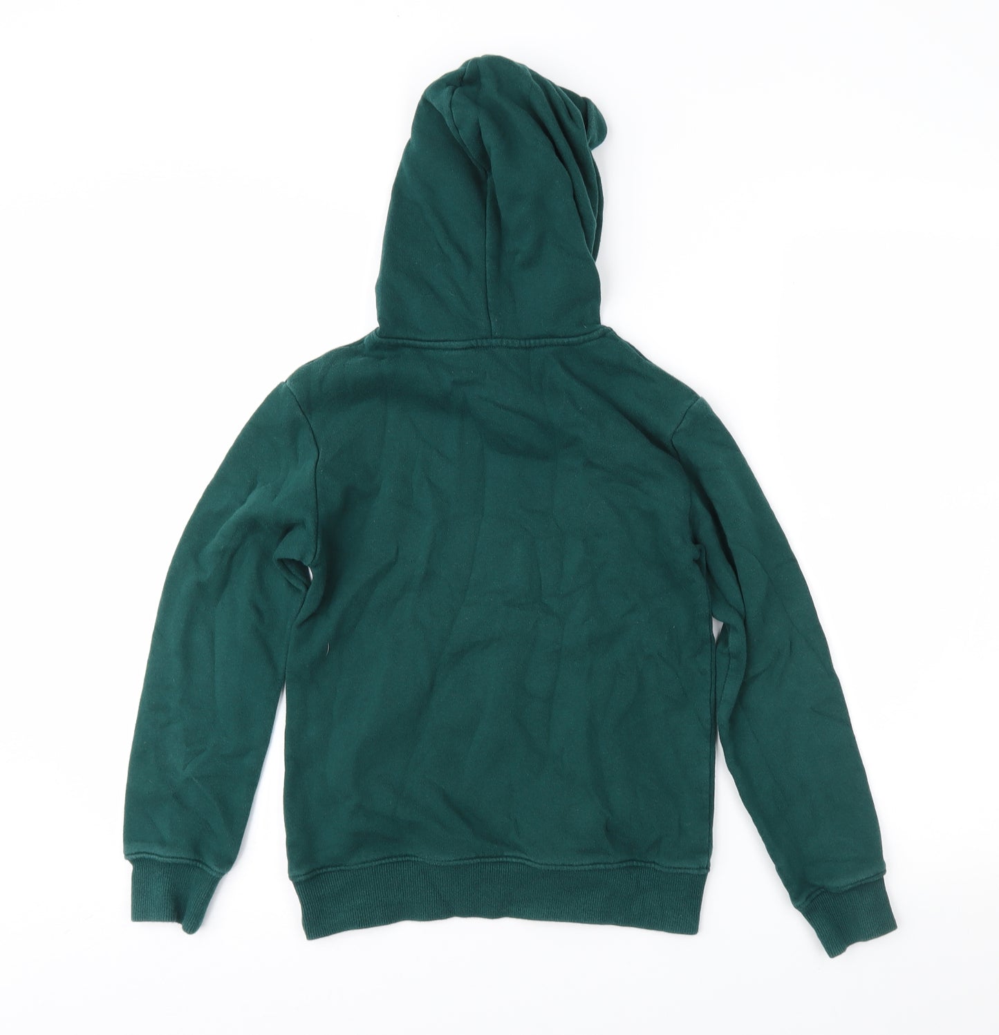 H&M Boys Green   Pullover Hoodie Size 9-10 Years