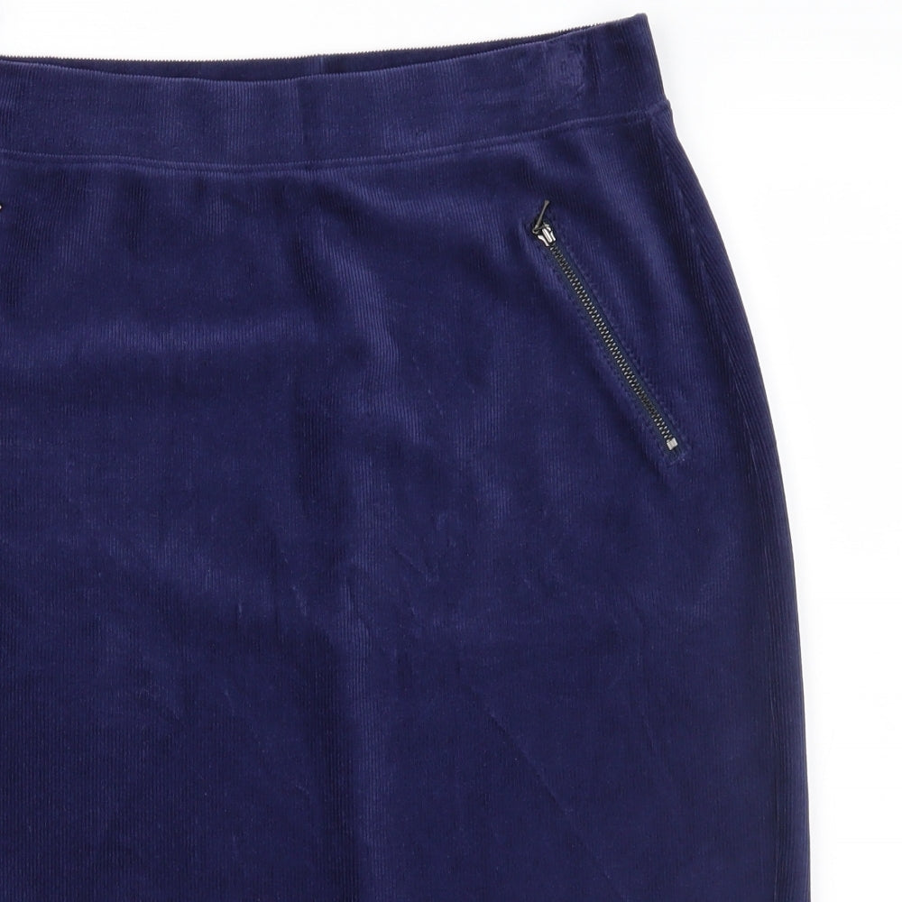 TU Womens Blue   Straight & Pencil Skirt Size 16