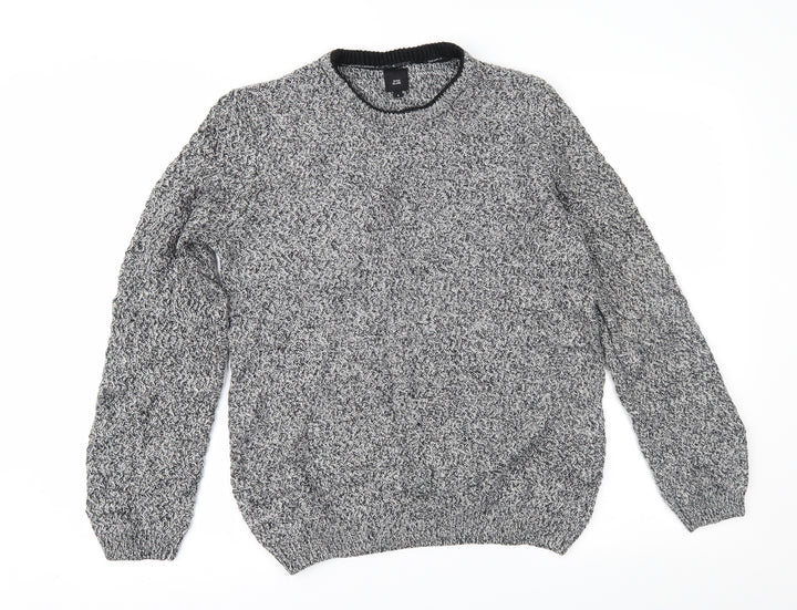 River Island Womens Grey   Pullover Jumper Size S
