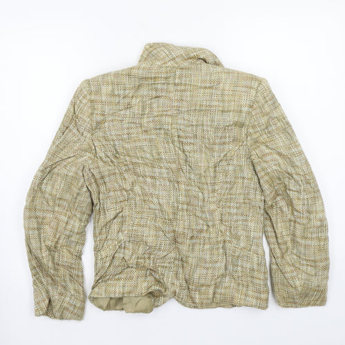 AMARANTO Womens Beige   Jacket Blazer Size 12