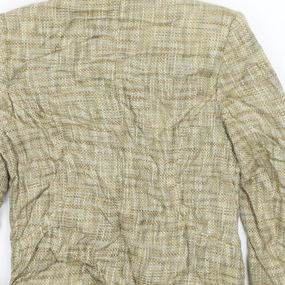 AMARANTO Womens Beige   Jacket Blazer Size 12