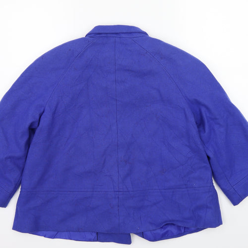 George Womens Blue   Jacket Coat Size 12