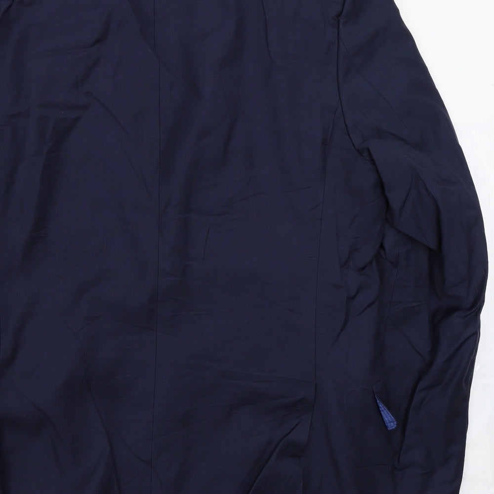 Sartorial Mens Blue   Jacket Suit Jacket Size 42