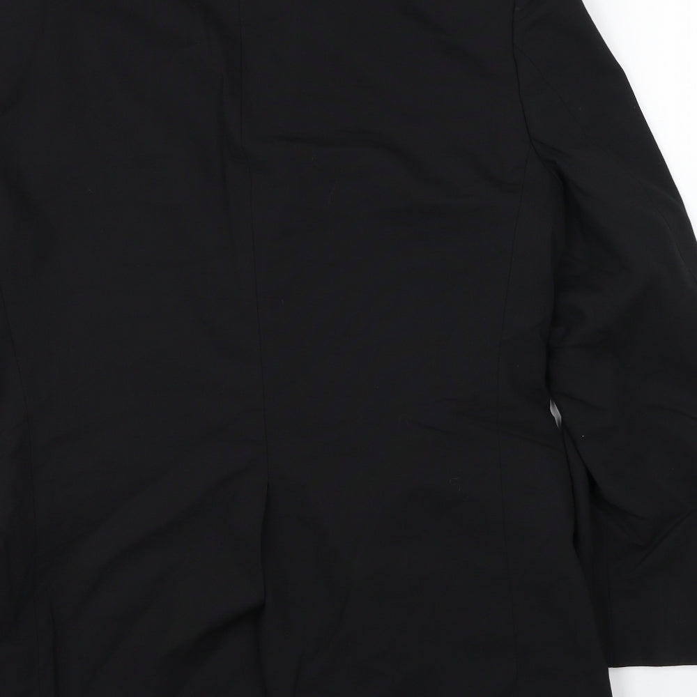 Marks and Spencer Mens Black   Jacket Suit Jacket Size 38
