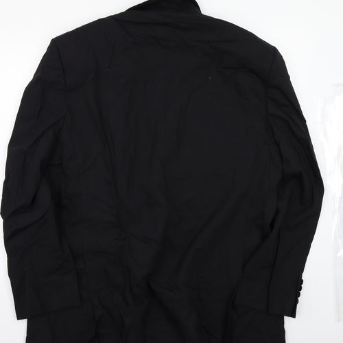 Marks and Spencer Mens Black   Jacket Suit Jacket Size 42