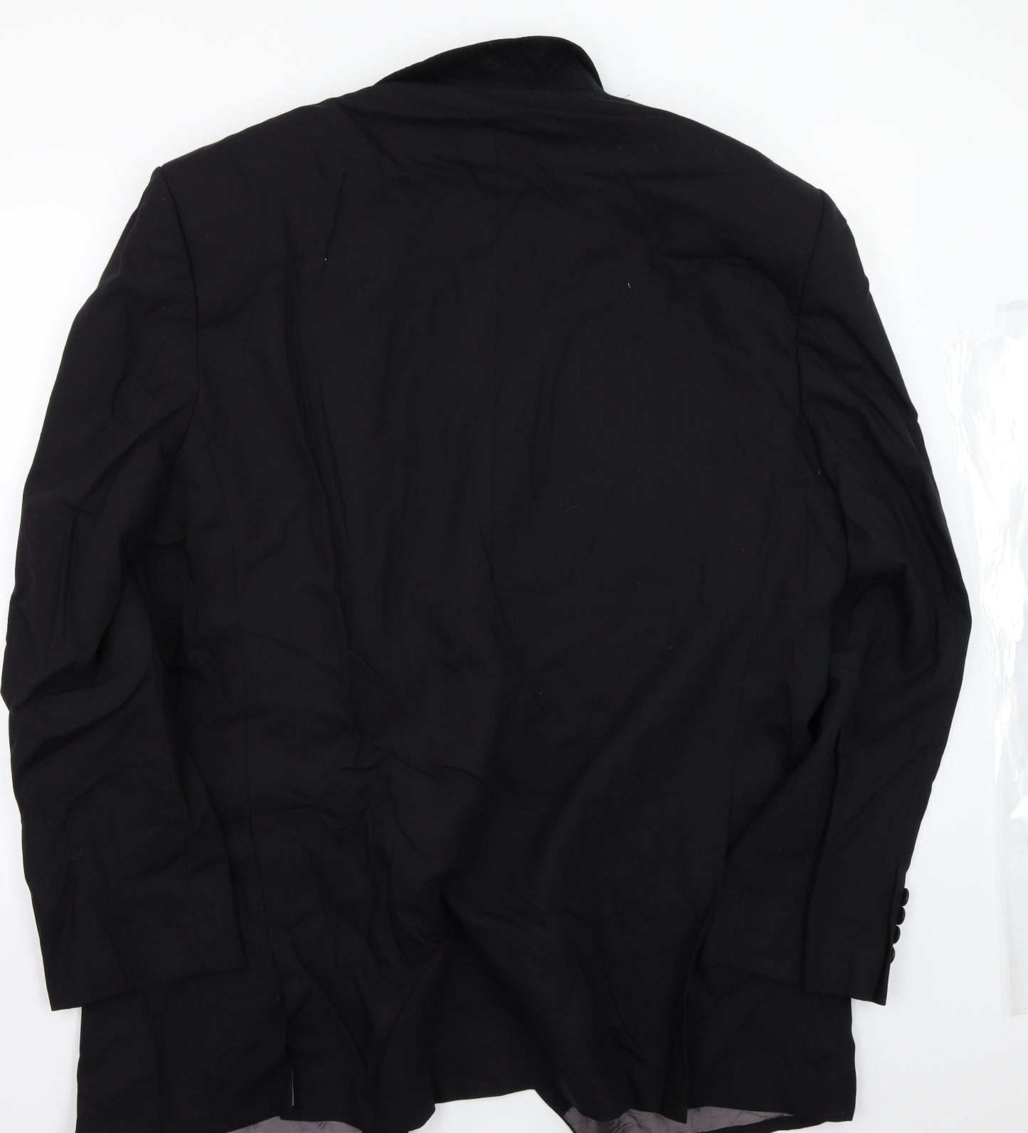 Marks and Spencer Mens Black   Jacket Suit Jacket Size 42