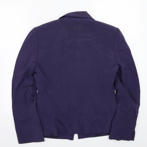 Country Casuals Womens Purple   Jacket Coat Size 10