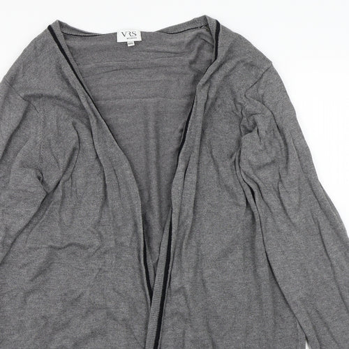 Vrs Womens Grey   Cardigan Jumper Size 2XL