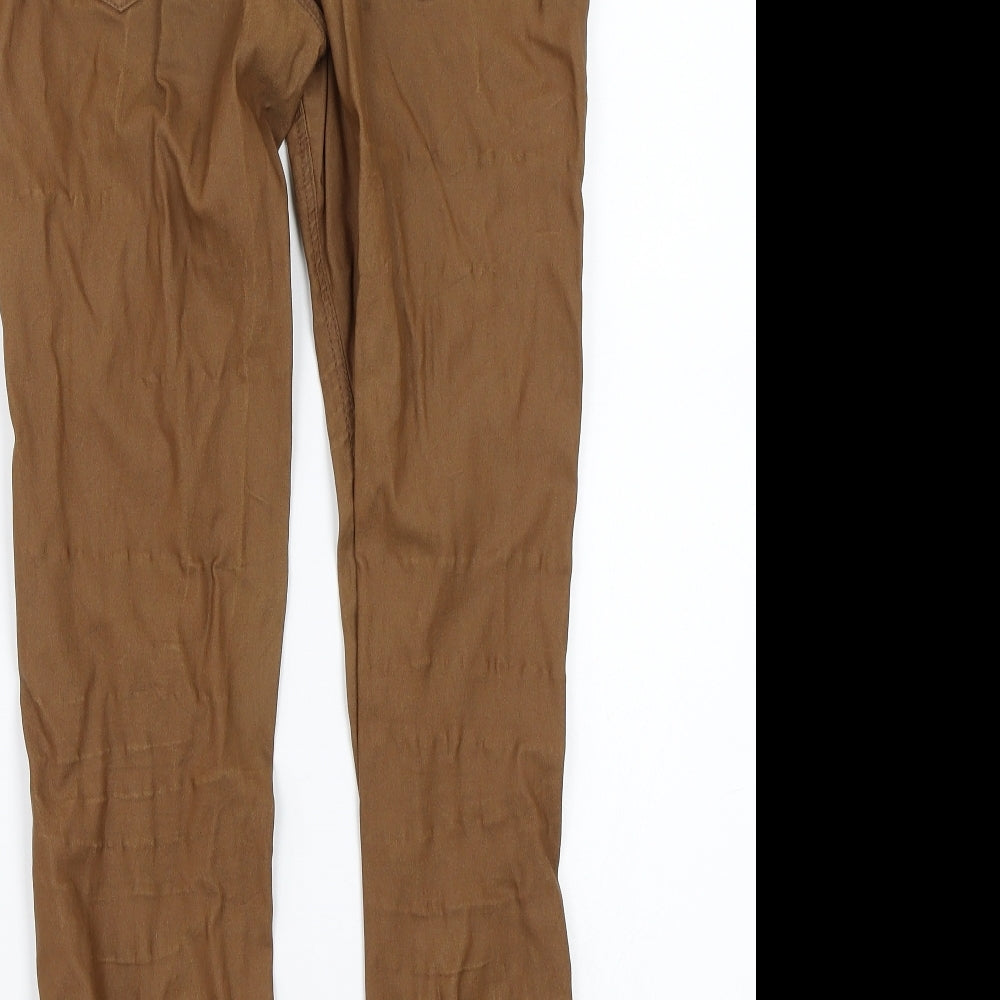 Stradivarius Womens Brown   Skinny Jeans Size 12 L26 in