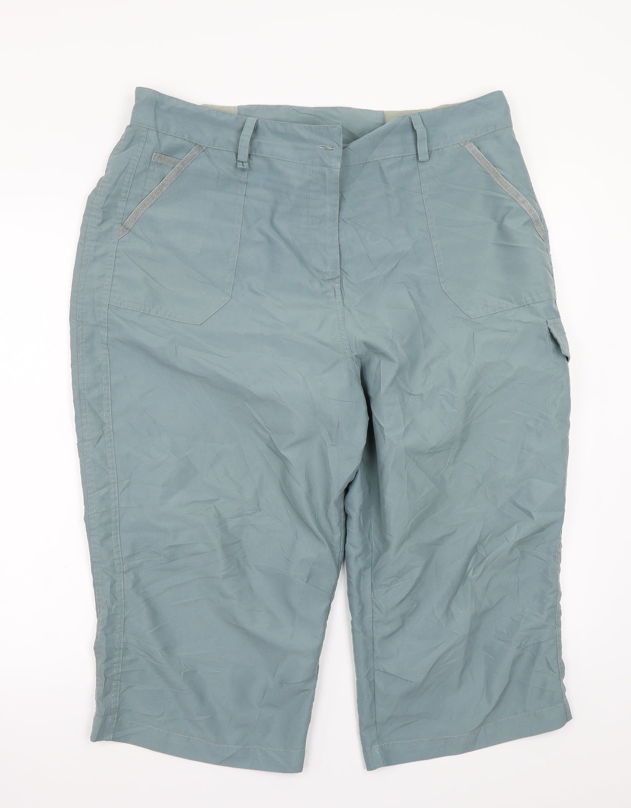 BHS Womens Blue   Cargo Trousers Size 20