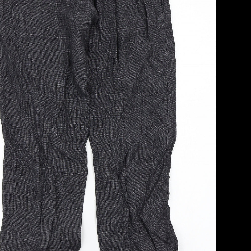 Marks and Spencer Womens Grey   Trousers  Size 12 L27 in