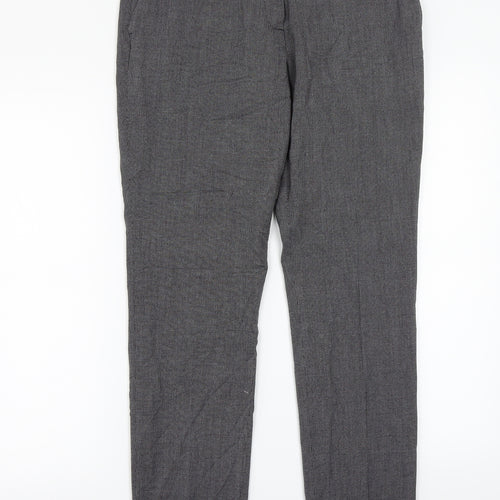 H&M Womens Grey   Trousers  Size 8 L29 in
