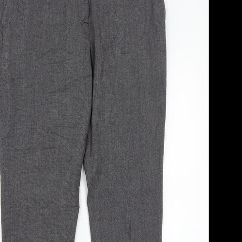 H&M Womens Grey   Trousers  Size 8 L29 in