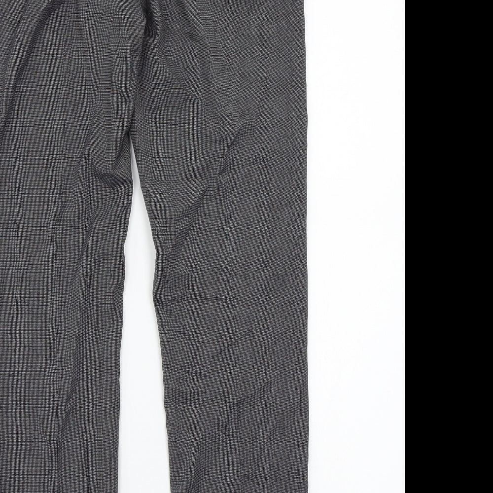 H&M Womens Grey   Trousers  Size 8 L29 in