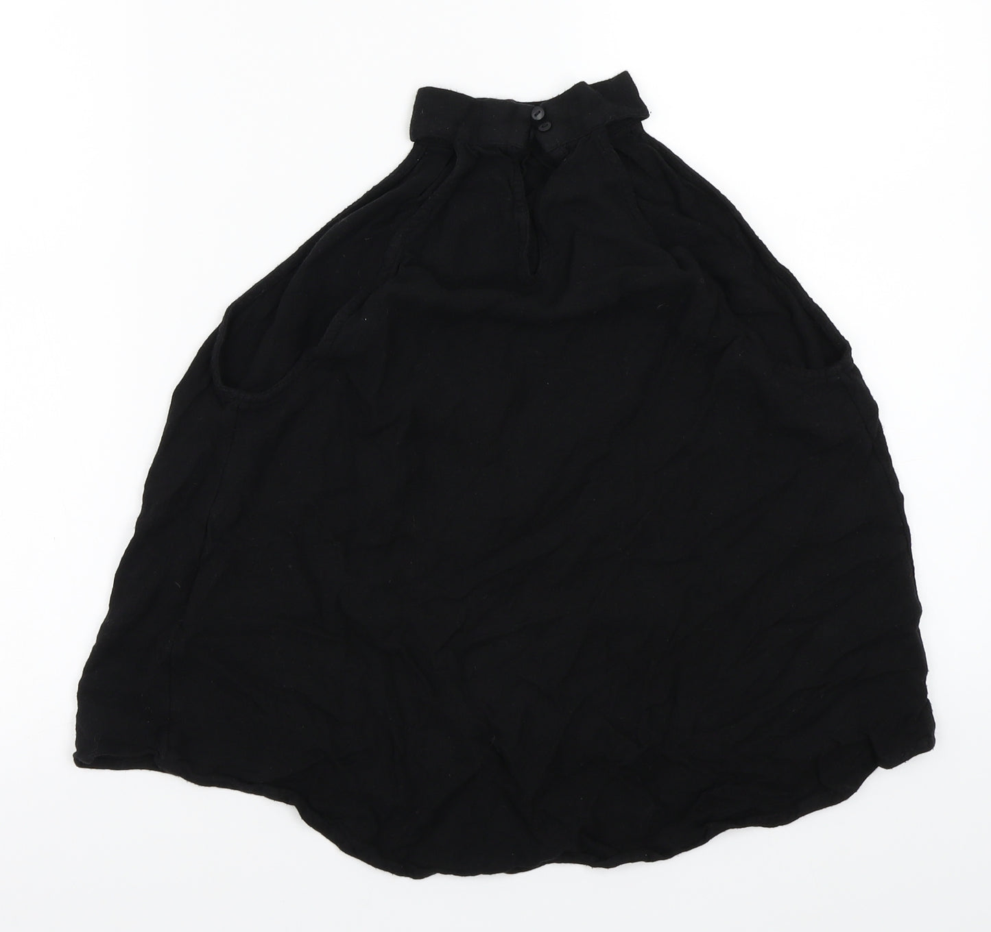 Pieces Womens Black   Basic T-Shirt Size S