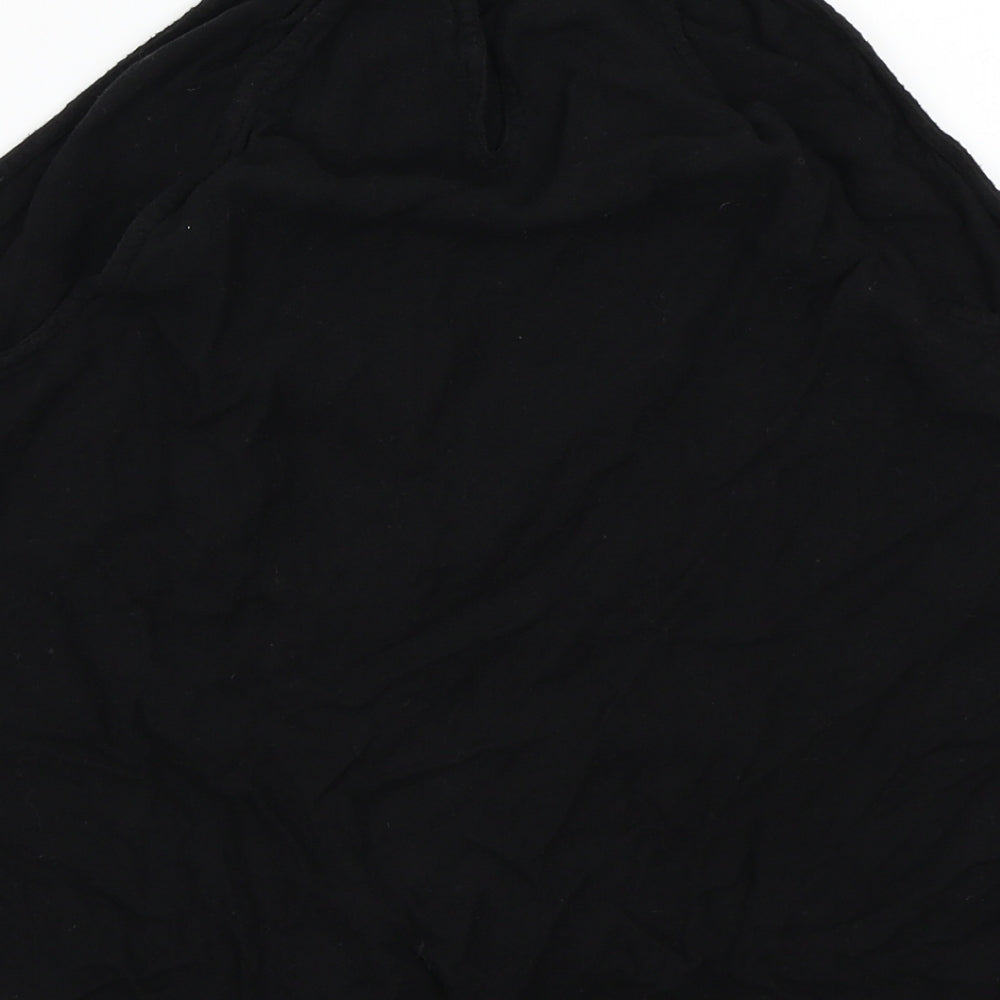 Pieces Womens Black   Basic T-Shirt Size S