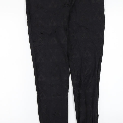 Newlook Womens Black   Trousers  Size 12 L28 in