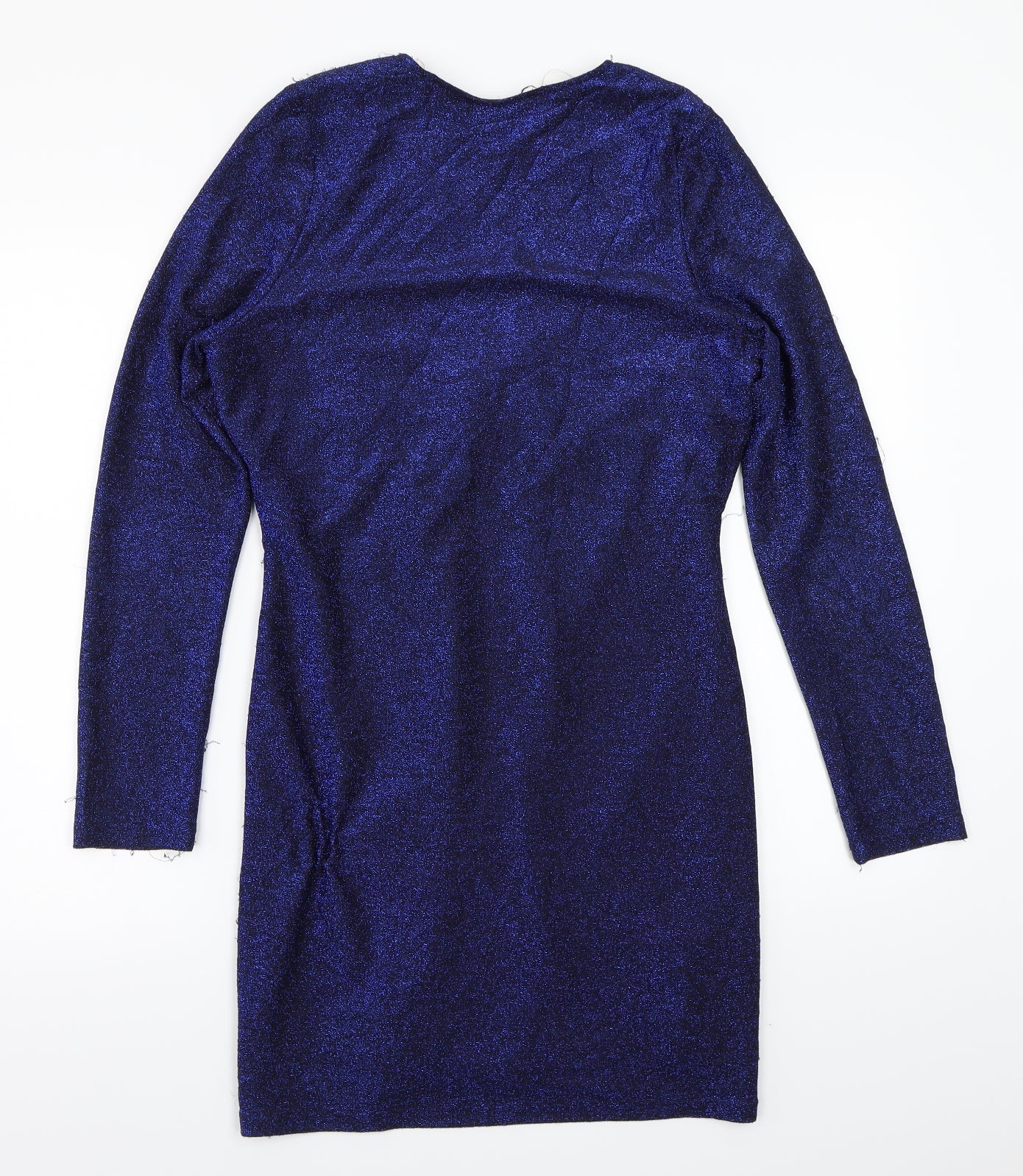 Rare London Womens Blue  Rayon A-Line  Size XL