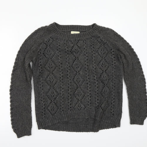 Papaya Womens Grey   Pullover Jumper Size 10