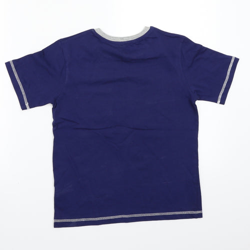 Nutmeg Girls Blue   Basic T-Shirt Size 8-9 Years