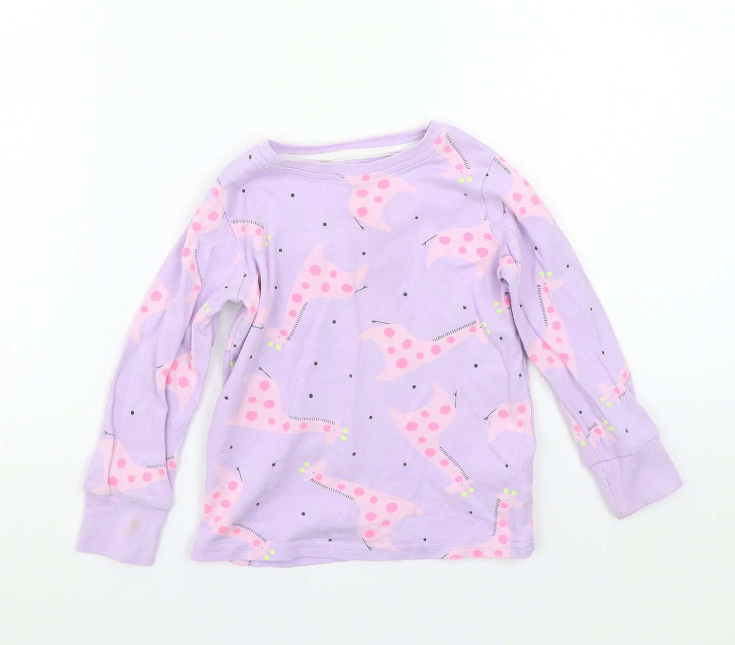 NEXT Girls Purple   Basic T-Shirt Size 2-3 Years