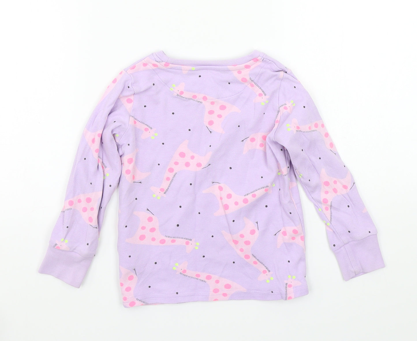 NEXT Girls Purple   Basic T-Shirt Size 2-3 Years