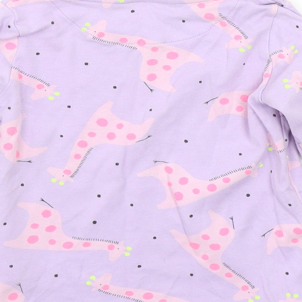 NEXT Girls Purple   Basic T-Shirt Size 2-3 Years