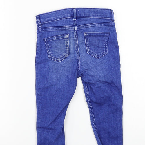 River Island Girls Blue   Capri Trousers Size 2 Years
