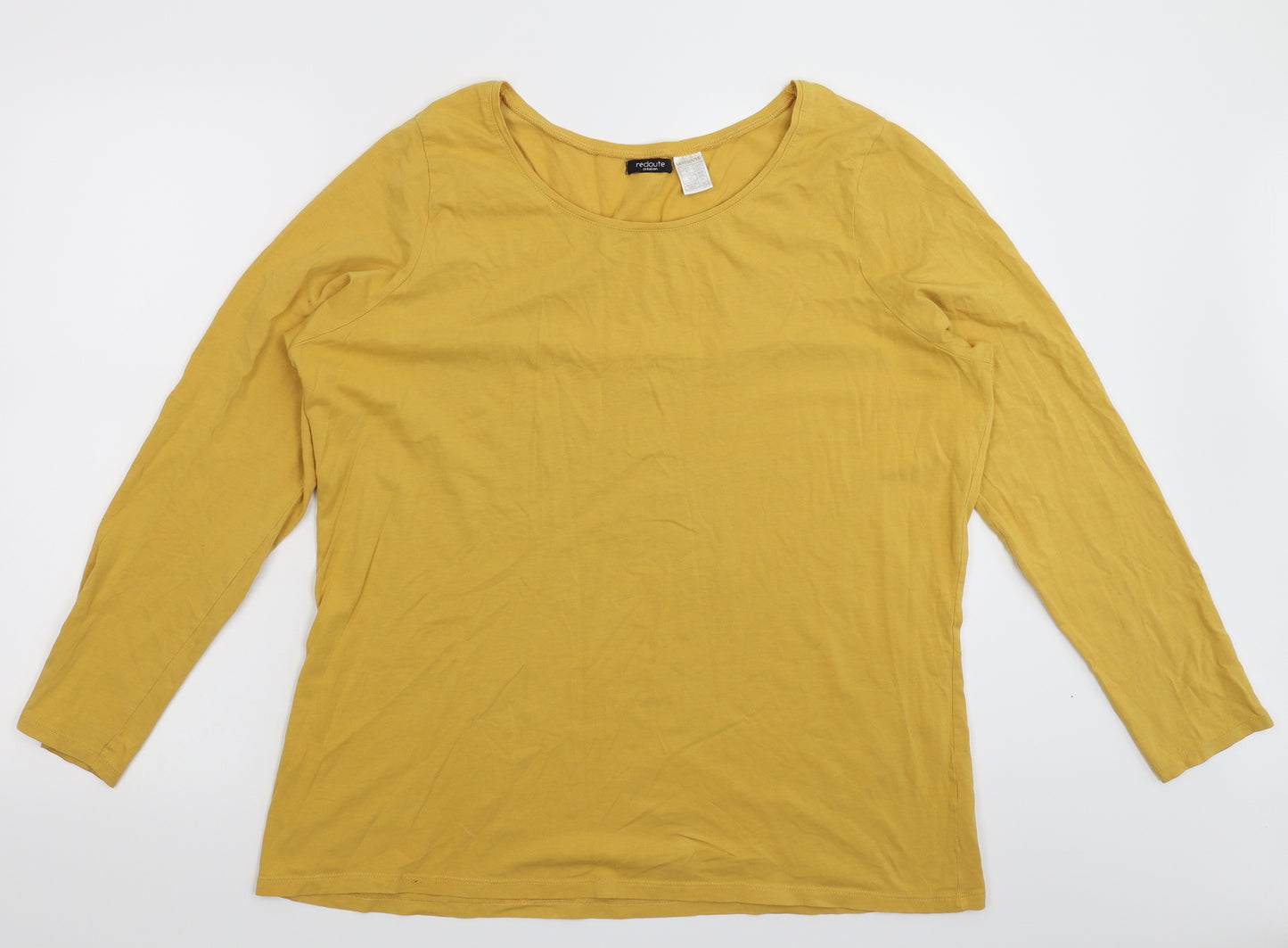 La Redoute Womens Yellow   Basic T-Shirt Size 24
