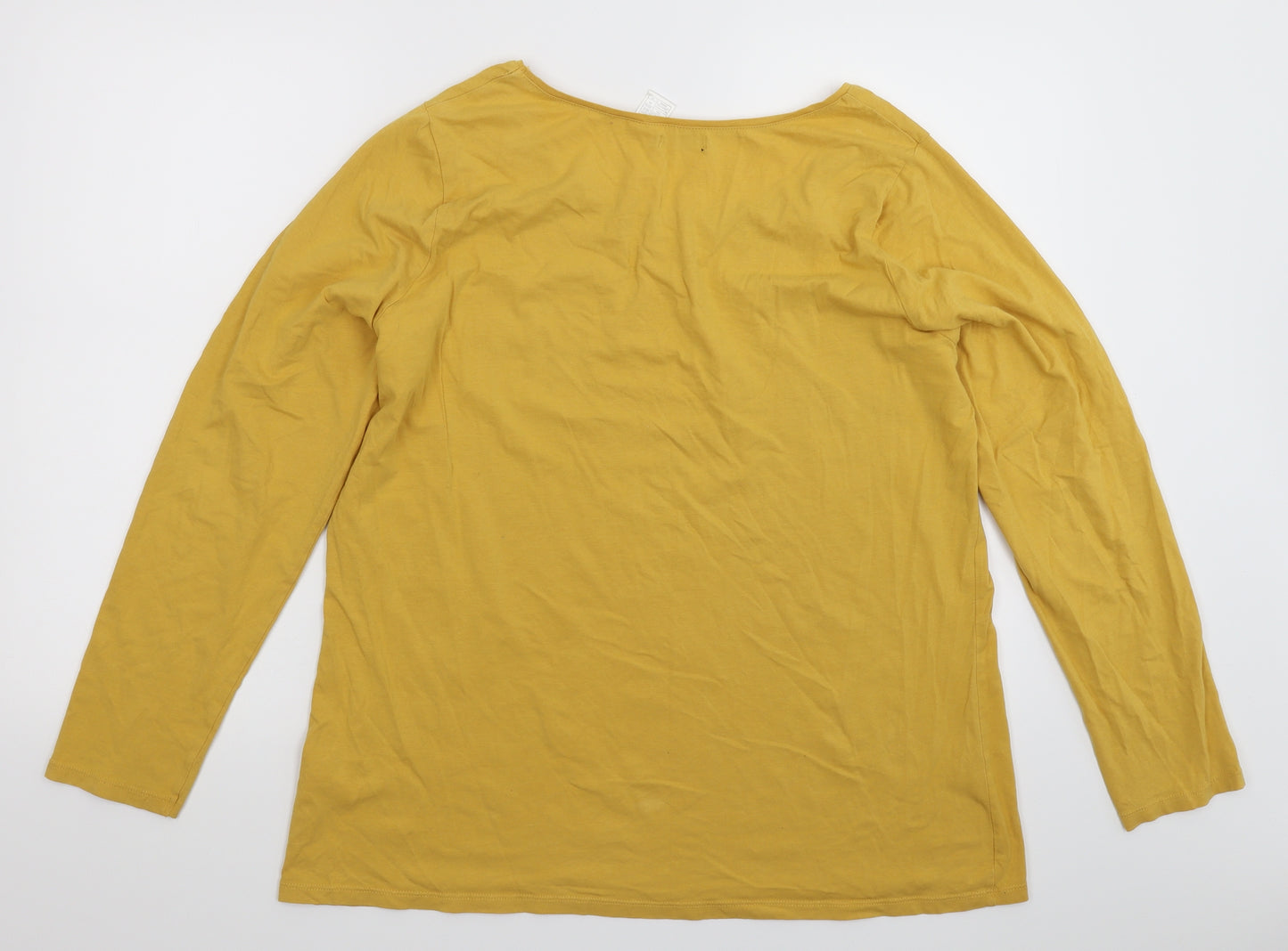 La Redoute Womens Yellow   Basic T-Shirt Size 24