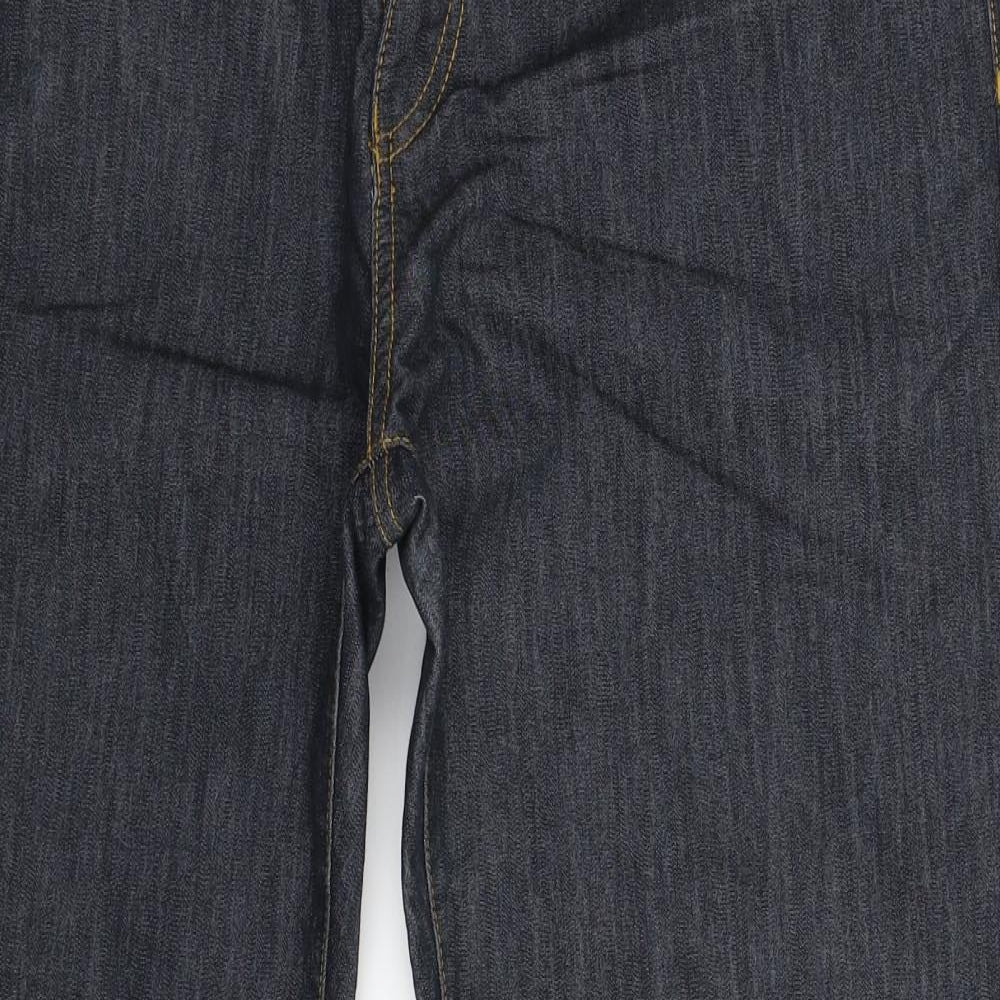 Marks and Spencer Womens Blue  Denim Bootcut Jeans Size 18 L31 in