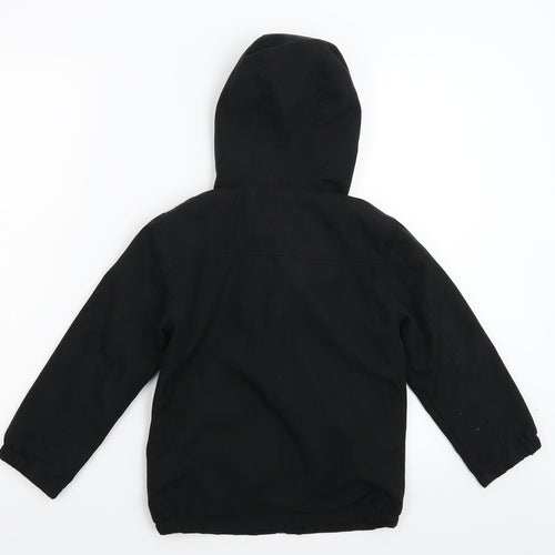 George Boys Black   Jacket  Size 5-6 Years