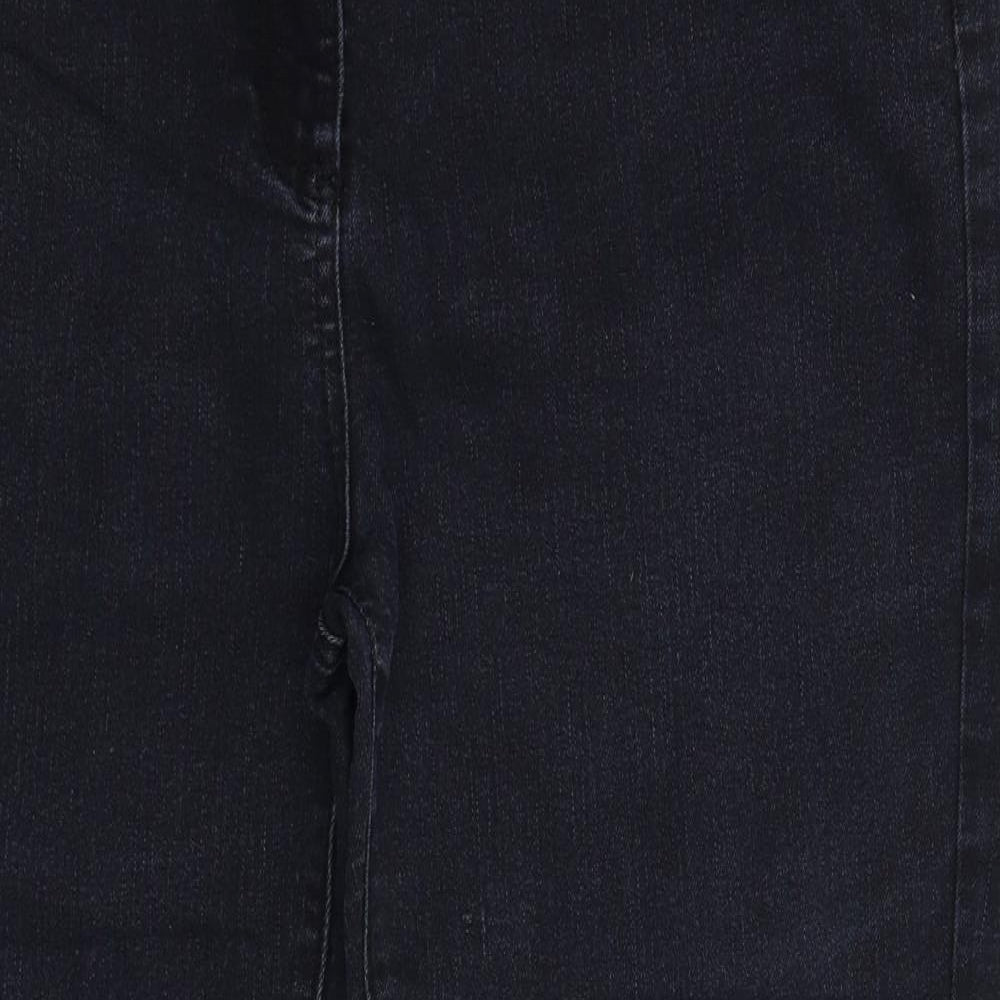 DASH Womens Blue  Denim Straight Jeans Size 18 L28 in